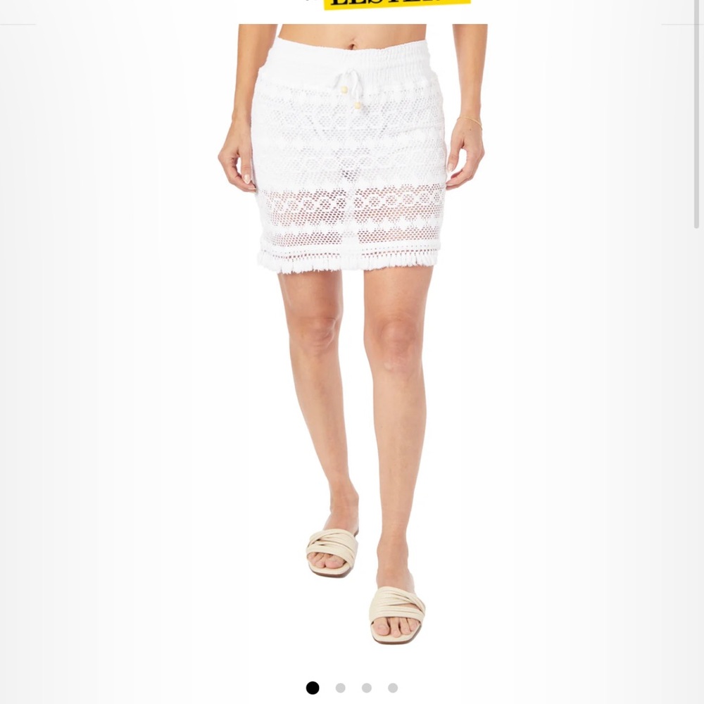 NWT- SeaSpice- White Lace Women's Skirt set